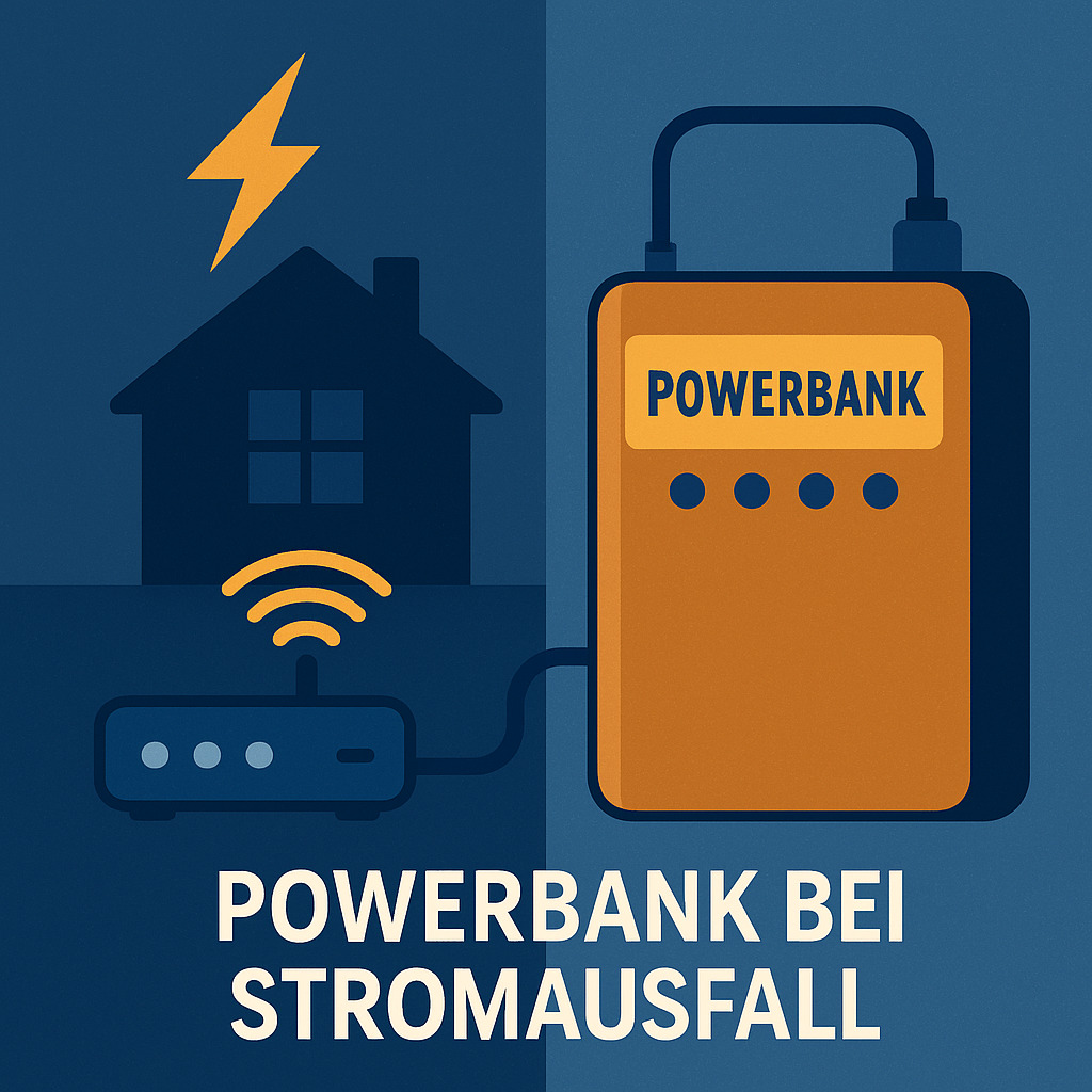 In diesem Blogbeitrag klären wir, warum eine Powerbank Stromausfall & Co. als perfekte Backup-Lösung für Router und Hausnetz dient
