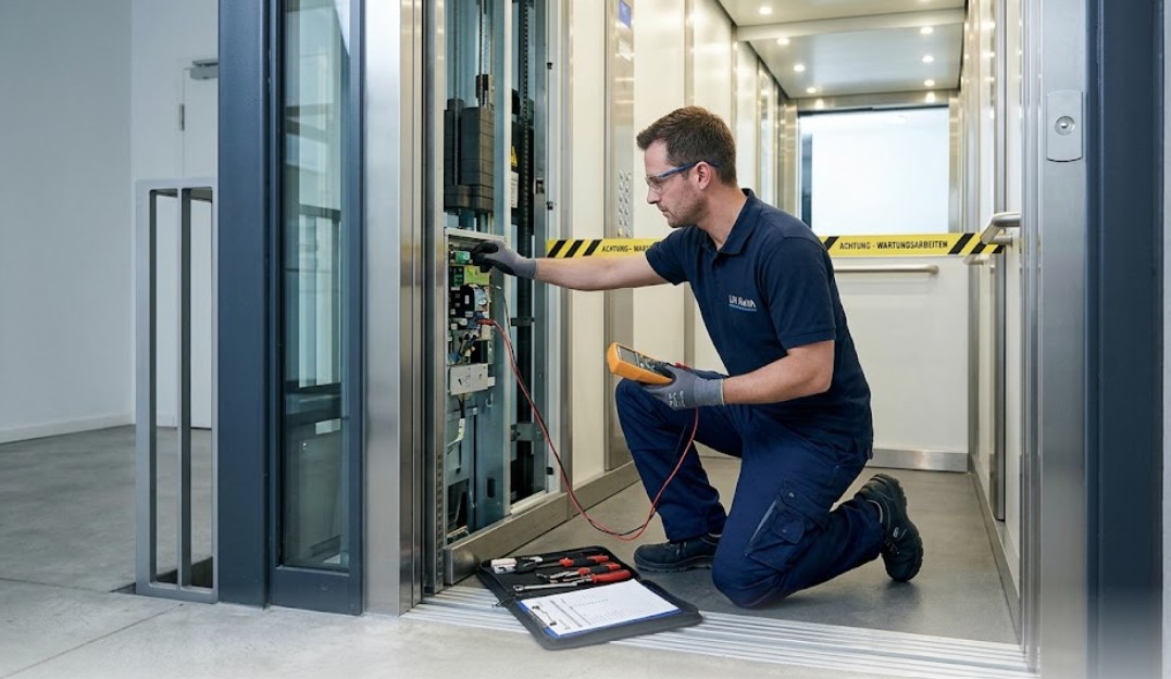 Wartung Aufzug durch Lift Reith Servicetechniker – herstellerunabhängige Aufzugswartung deutschlandweit